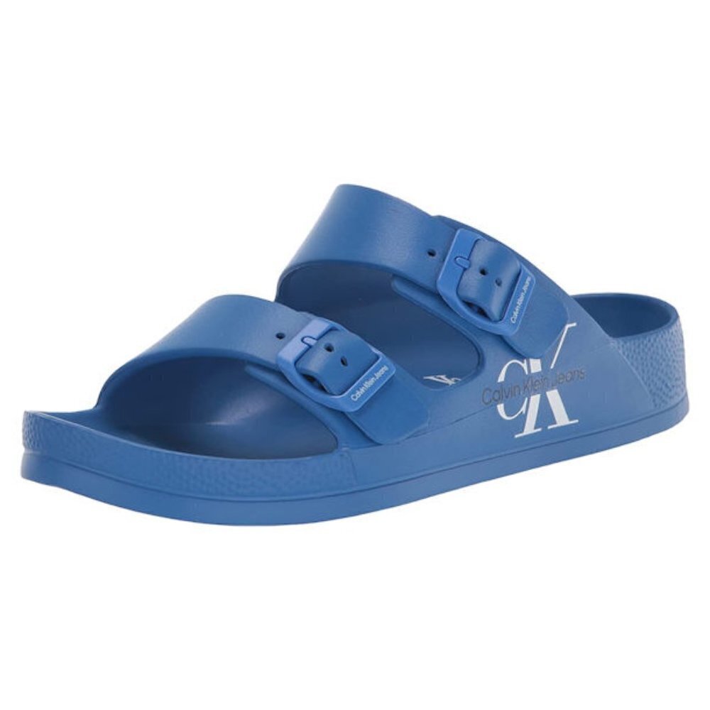 Calvin Klein Mens Zion Sandal Palace Blue Size: 12 NIB